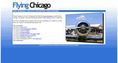 Desktop Screenshot of flyingchicago.com