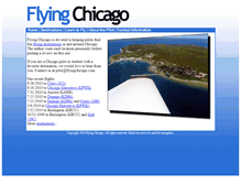 Tablet Screenshot of flyingchicago.com